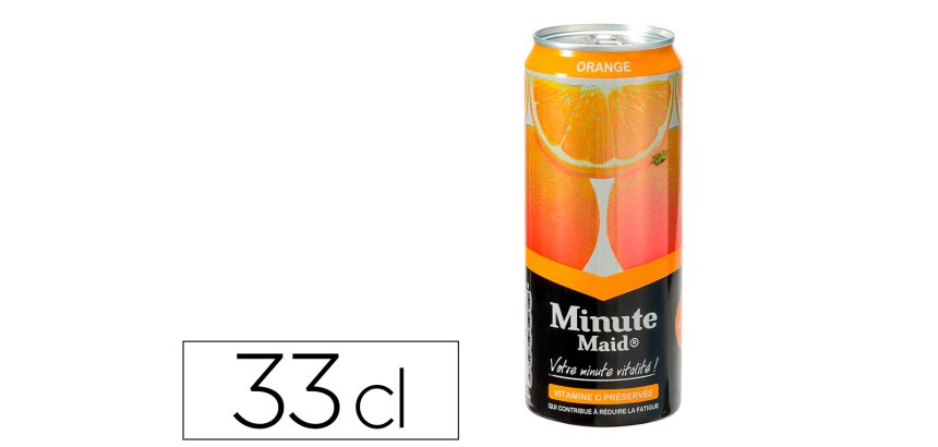 Minute maid orange slim can 33cl