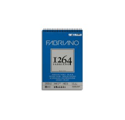 Bloc dessin 1264 fabriano a4 noir 200g  40f