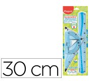 Kit de géométrie Flex, incassable, 3 pièces