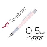Porte-mines tombow monograph 0,5mm rechargeable gomme      telescopique interchangeable  coloris corps rose corail