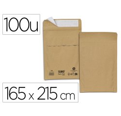 Pochette kraft sumo c auto-adh sive 165x215 mm      boite de 100 unites
