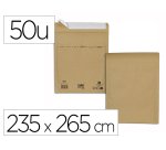 Pochette kraft sumo e auto-adh sive 235x265 mm      boite de 50 unites