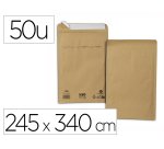 Pochette kraft sumo g auto-adh sive 245x340 mm      boite de 50 unites