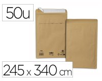 Pochette kraft sumo g auto-adh sive 245x340 mm      boite de 50 unites