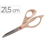 Ciseaux liderpapel en acier inoxydable anneaux en matiere naturelle eco 8\" 21.5 cm en   blister