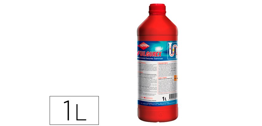 Deboucheur liquide novo fulgurex  1 litre