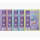 Porte-documents exacompta kreacover  polypropylene      110x150mm 40vues assortiment  pastel
