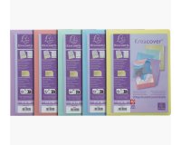 Porte-documents exacompta kreacover  polypropylene      110x150mm 40vues assortiment  pastel