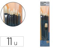 Etui de 11 pinceaux max sauer a l'huile assortiment