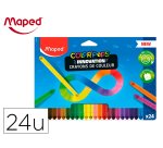 Crayons couleur maped color'peps infinity mine      infinie pochette de 24
