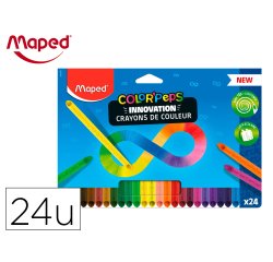 Crayons couleur maped color'peps infinity mine      infinie pochette de 24