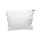 Trousse maquillage sodertex a personnaliser 18 x 14cm cotom coloris blanc