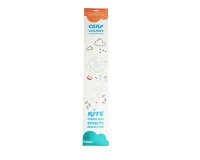 Cerf-volant sodertex a decorer en nylon 50 x 40 cm 1 piece coloris blanc