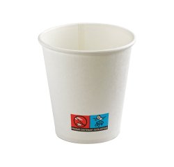 Gobelet en carton coldis de contenance 10cl paquet de 50  blanc    42158