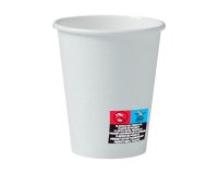 Gobelet en carton coldis de contenance 21cl paquet de 50  blanc