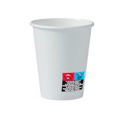 Gobelet en carton coldis de contenance 21cl paquet de 50  blanc