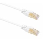 Cable t'nb rj45 m /m sftp cat7 droit blinde relie pc a  routeur cable 5m coloris      blanc