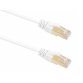 Cable t'nb rj45 m /m sftp cat7 droit blinde relie pc a  routeur cable 5m coloris      blanc