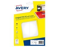 Etiquette avery impression laser jet encre et copieur    35x49mm coloris blanc pochette256 unites