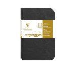 Set de 2 carnets piqués Age Bag 9x14 96 pages ligné - Noir