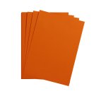 Feuille papier clairefontaine maya 270g 500x700mm coloris   orange paquet 25 unites