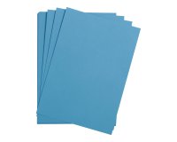 Feuille papier clairefontaine maya 270g 500x700mm coloris   bleu paquet 25 unites