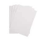 Feuille papier clairefontaine maya 270g 500x700mm coloris   blanc paquet 25 unites