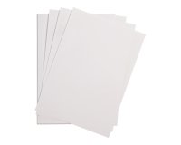 Feuille papier clairefontaine maya 270g 500x700mm coloris   blanc paquet 25 unites