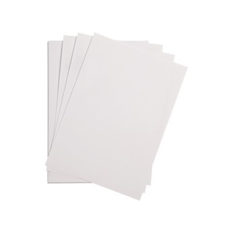 Feuille papier clairefontaine maya 270g 500x700mm coloris   blanc paquet 25 unites