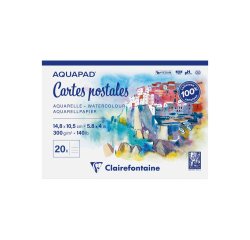 Aquapad Cartes Postales bloc collé 20F A6 300g