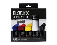 Set acrylique 5 x 120ml - Primaires