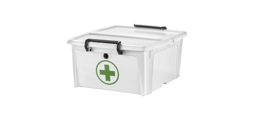 CEP Boîte à pharmacie HW 698 - 1ers secours, 20 litres
