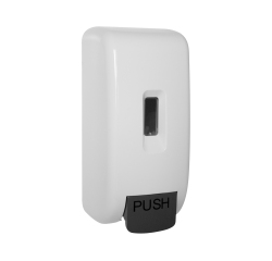 Distributeur coldis savon mousse manuel pour cartouches 1l et 1,2l coloris blanc