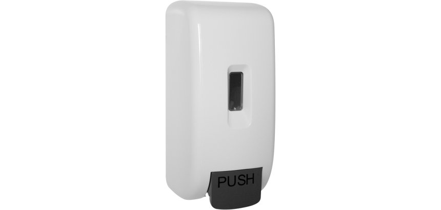 Distributeur coldis savon mousse manuel pour cartouches 1l et 1,2l coloris blanc