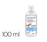 Gel hydroalcoolique exeol gel 82 flacon 100ml
