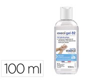 Gel hydroalcoolique exeol gel 82 flacon 100ml