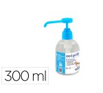 Gel hydroalcoolique exeol gel 82 flacon pompe 300ml