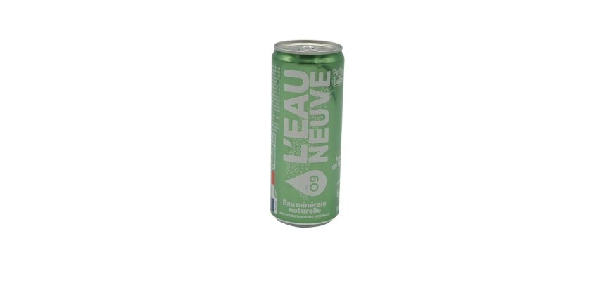 Eau mineral l'eau neuveágazefiee naturelle de   montagne canette 33cl