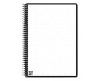 Cahier connecte bic rocketbook core letter        reutilisable a4 32p           pointillees avec stylo et