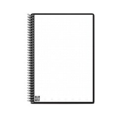 Cahier connecte bic rocketbook core letter        reutilisable a4 32p           pointillees avec stylo et