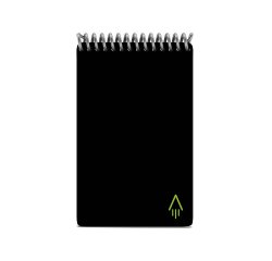Bloc-notes connecte bic mini rocketbook core reutilisable  a6 48p avec stylo et          serviette microfibre coloris
