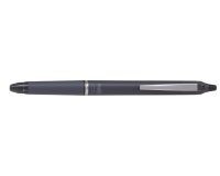 Roller pilot frixion ball clicker zone encre gel pointe moyenne coloris gris fonce