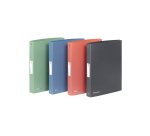 Classeur viquel business class polypropylene souple a4 dos 3,5cm 4 anneaux coloris   aleatoire