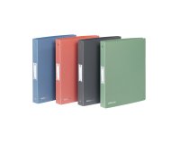 Classeur viquel business class polypropylene souple a4 maxi dos 4cm 4 anneaux        coloris aleatoire