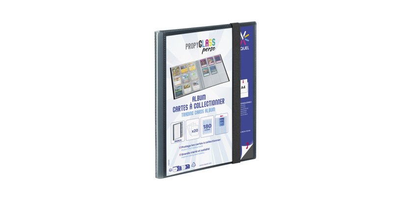 Album viquel cartes a collectionner a4 propyglass   personnalisable