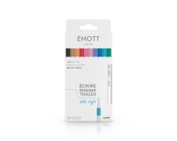 Feutre EMOTT, set de 10 'Pastel Colors'