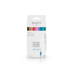 Feutre EMOTT, set de 10 'Pastel Colors'