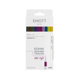 Feutre EMOTT, set de 10 'Calm-Tone Colors'