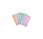 Protège-documents en polypropylène semi rigide Aquarel 40 vues - A4 - Couleurs assorties