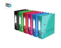 Classeur levier oxford color life a4+ 2 anneaux en d dos   80mm ergonomique coloris      pastel assortis lot 10 unites
